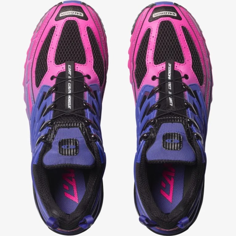 Salomon Acs Pro For L'art De L'automobile Women's Sneakers Blue / Pink | CA 64B59